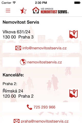 Nemovitost servis screenshot 3