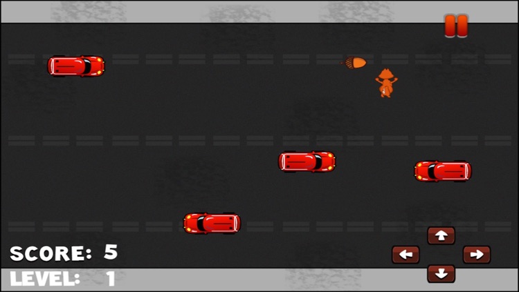 Speedy Squirrel Wall Nut Hunt Race Against Traffic Challenge screenshot-4