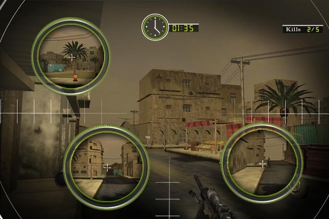 Modern City Sniper Mission 3D - Army Contract Killer Encounter & Assassin Terrorists screenshot 2