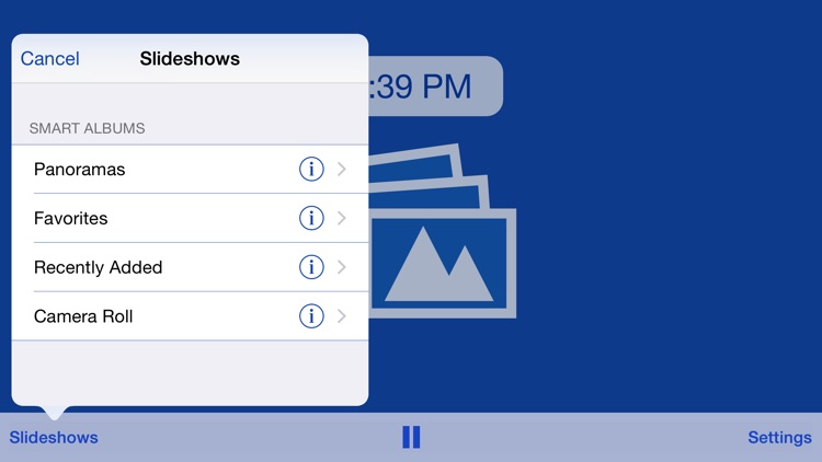 Photo Frame - Slideshow with Clock