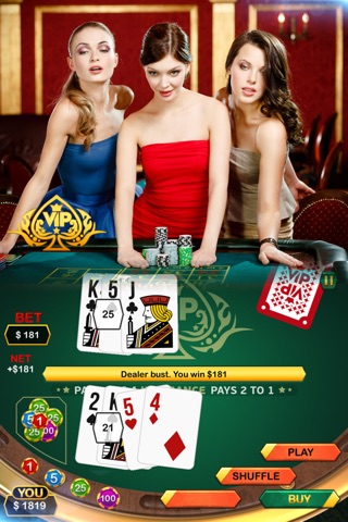 Blackjack VIP Pro - Vegas Classic Edition screenshot 3