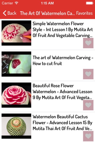 Fruit Carving Ideas screenshot 2