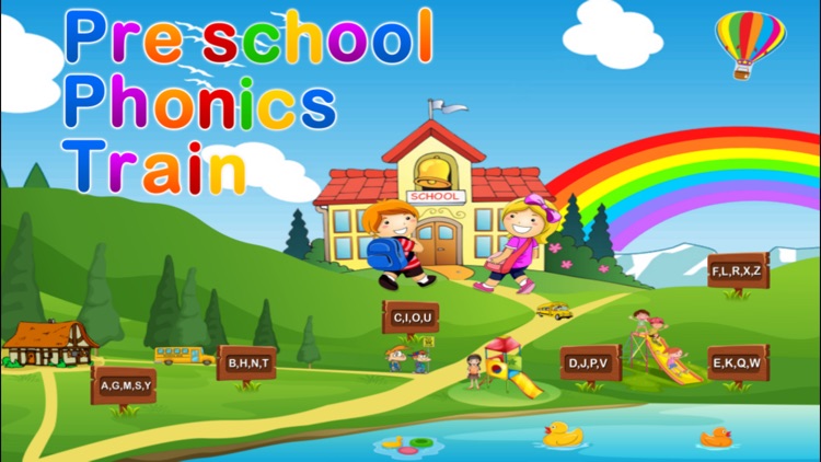 Preschool Phonics Train