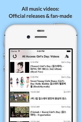 All Access: Girl's Day Edition - Music, Videos, Social, Photos, News & More! screenshot 4
