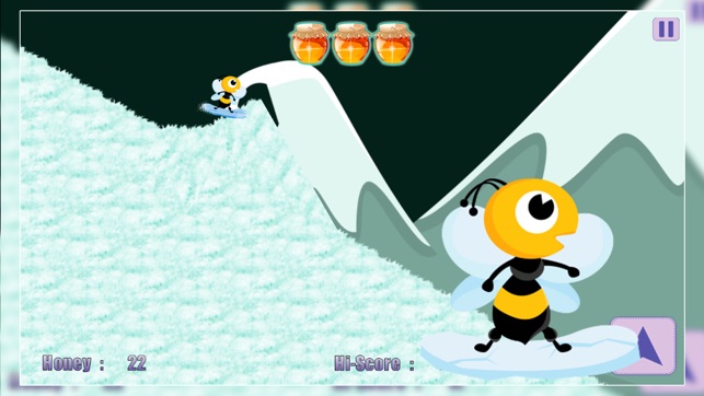 Honey Winter Quest : The Cool Bee Boy Snowboard Racing Game(圖5)-速報App