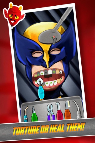 Superhero Dentist Adventure Free 2 - The Drilling Continues screenshot 4