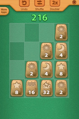 2048 Aztec Rune Stones Mini Puzzles screenshot 4