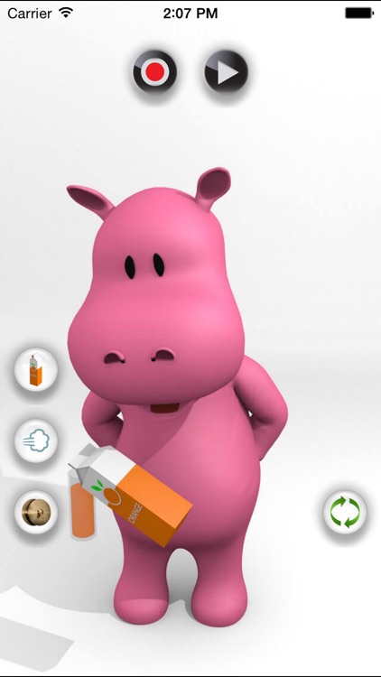 Talking Pink Hippo