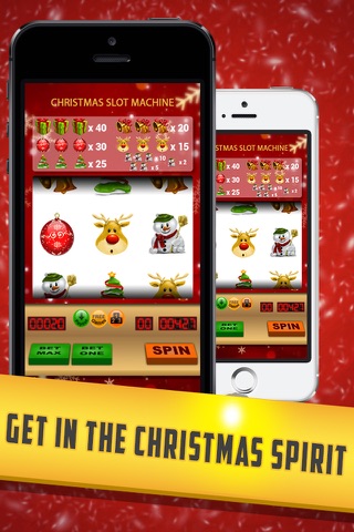 Christmas holiday slot machine screenshot 2