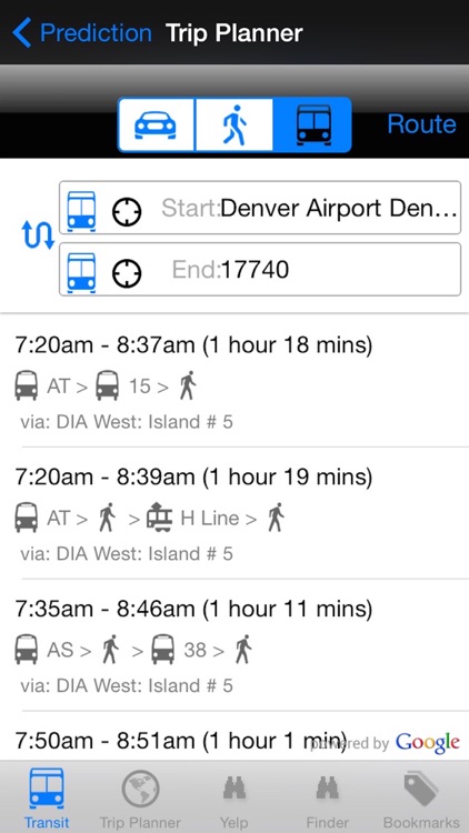 Denver RTD and Trip Planner Pro screenshot-4