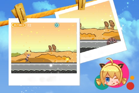 Cute Girl Run - No Ads screenshot 3