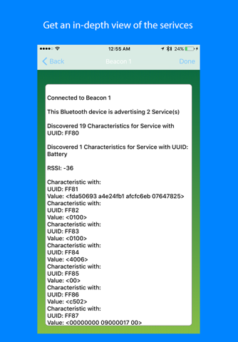 SpreadMesh Bluetooth Explorer screenshot 2