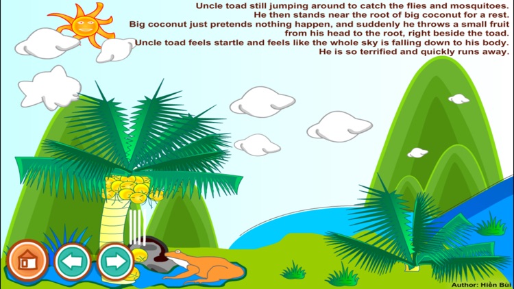 A coconut tree story (Untold toddler story - Hien Bui)