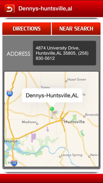 Great App for Denny's Restaurants