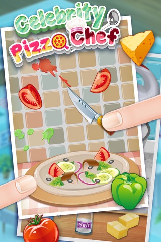 Celebrity Pizza Chef - princess dress up & free kids games screenshot 2
