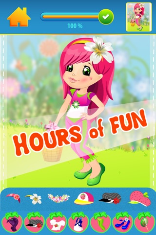 My Sweet Little Girl Copy & Draw Club Game - Free App screenshot 4