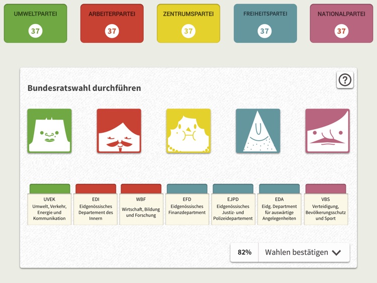 Aushändeln – das Demokratiespiel