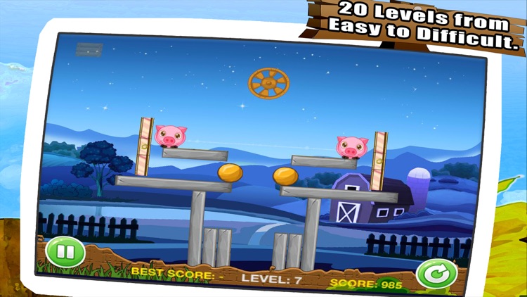 A Farm Pig Frenzy - Rescue Me From the Bad Mini Storm Adventure Game screenshot-4