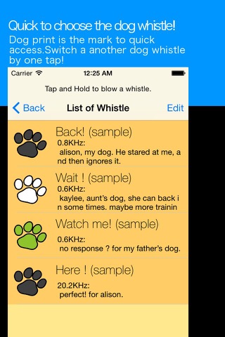 Dog Whistle Recorder screenshot 2