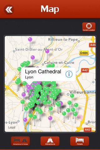 Lyon City Offline Travel Guide screenshot 4