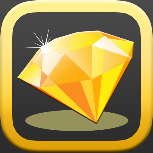 Jewel Flick - Test Your Finger Speed Game for FREE ! Icon
