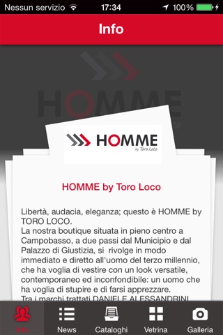 HOMME by Toro Loco screenshot 2