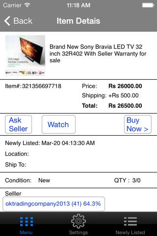 Segbay Auction Bid Sniper for eBay screenshot 3
