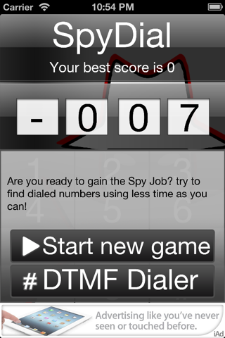 Spy: Play as Secret Agent Recovering DTMF Tones screenshot 2