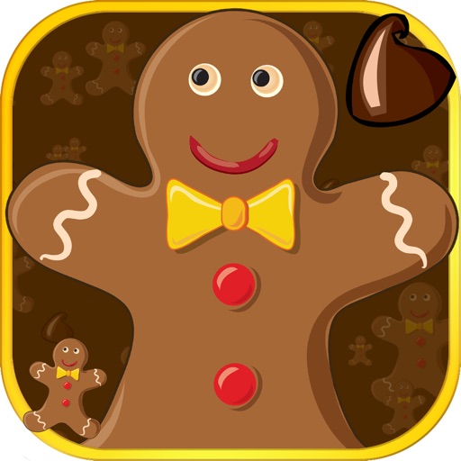 Holiday Gingerbread Man Milk Dunk - Fun Cookie Catching Rush iOS App