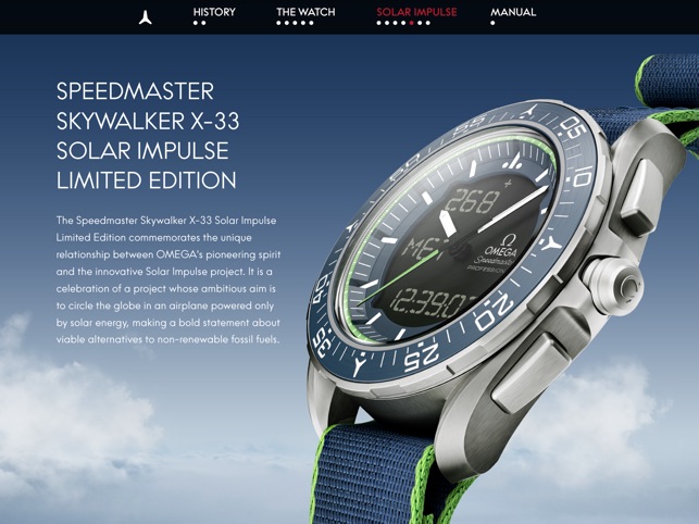 OMEGA Speedmaster Skywalker X-33 interactive manual(圖4)-速報App