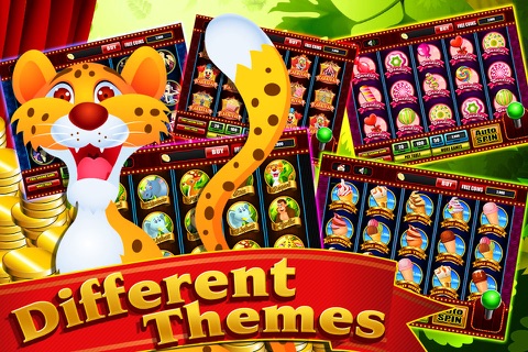 Fast Animals Fever in the Zoo Island Casino Vegas Slots Game screenshot 2