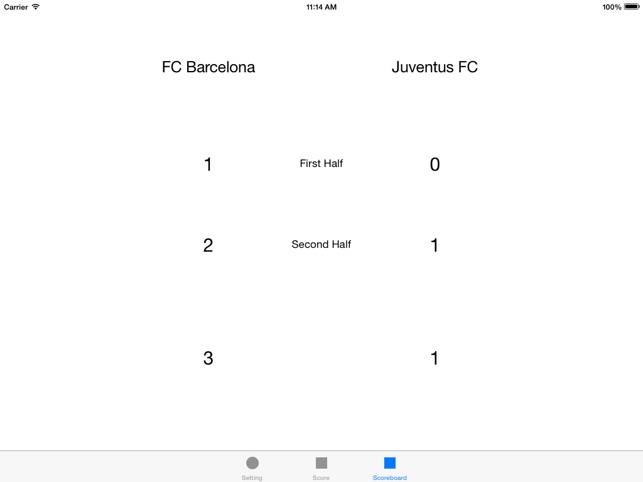 Soccer Scoreboard for iPad(圖5)-速報App