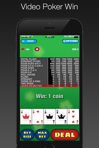 Video Poker Play screenshot 4