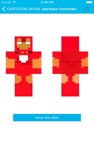 Cartoon Skins for Minecraft PE (Best Skins HD for Pocket Edition) screenshot 2