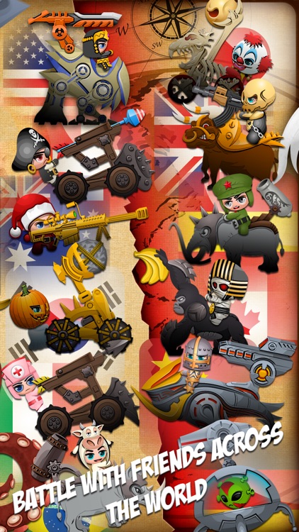 Eenies™ at War (FREE) : Scorched Earth multiplayer online MMORPG battle game for iPhone & iPad screenshot-3