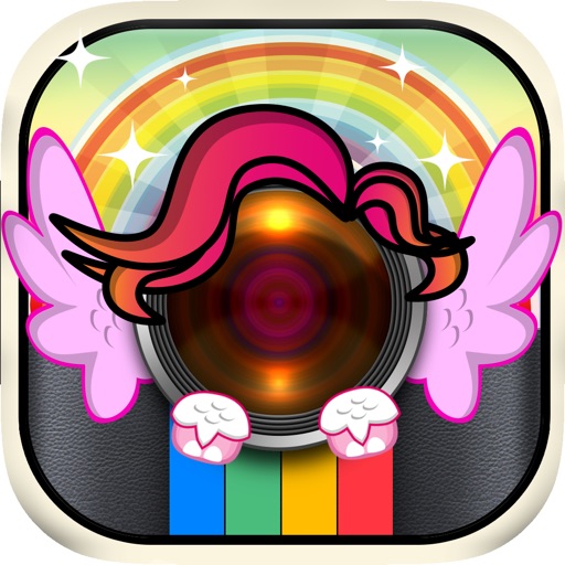 CamCCM – Pony Rainbow Dash Sticker Dress Up Camera icon