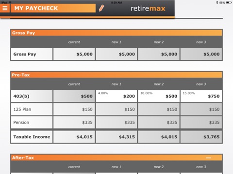 Retiremax Software LLC screenshot 3