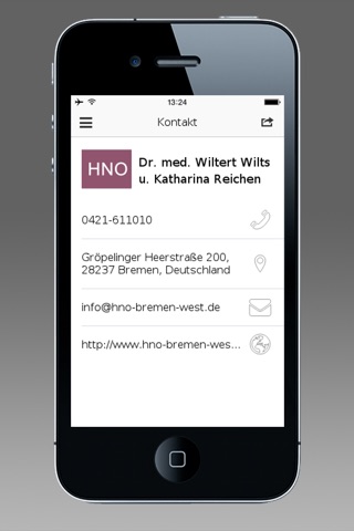 HNO-Praxis Wilts & Reichen screenshot 3