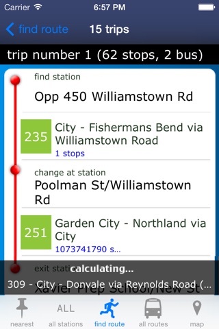 Melbourne Buses screenshot 3