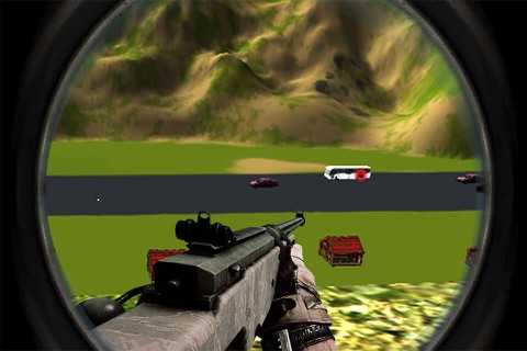 Sniper Traffic Hunter - Highway Road Shooter screenshot 3