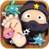 ` Baby Ninja Little Foot Doctor ` run health surgery makeover, kids games