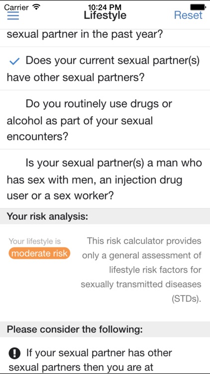 STD Risk Calculator screenshot-4