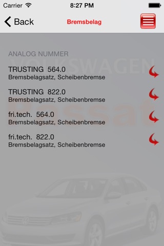 AutoParts VW Passat screenshot 3