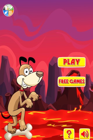 Dog Avoiding Lava - Puppy Magma Escapade (Free) screenshot 2