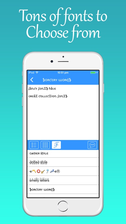 Fancy Fonts Pro - Cool fonts for iOS8 !!