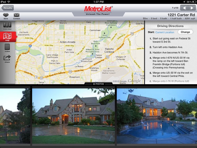 MLS PRO Real Estate for iPad