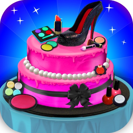 Princess Make Up Cake Maker Girls Cooking Salon icon