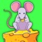 Mouse Cheese Coloring Book For Kids Games