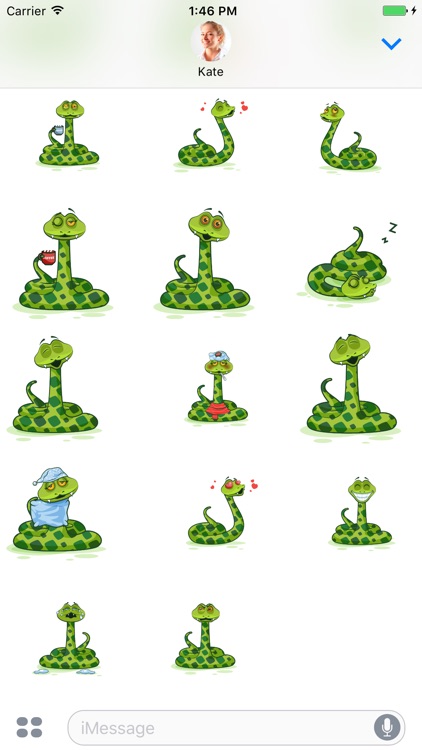 Snake - Stickers for iMessage