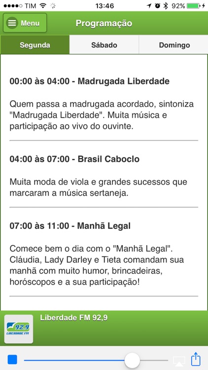 Rádio Liberdade FM 92,9 - MG screenshot-4